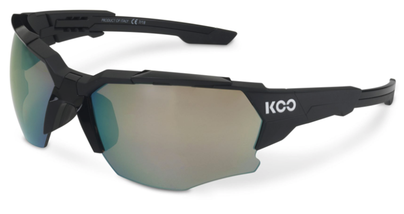 Koo ORION Cycling Sunglasses : Matte Black - Milky Gold-1