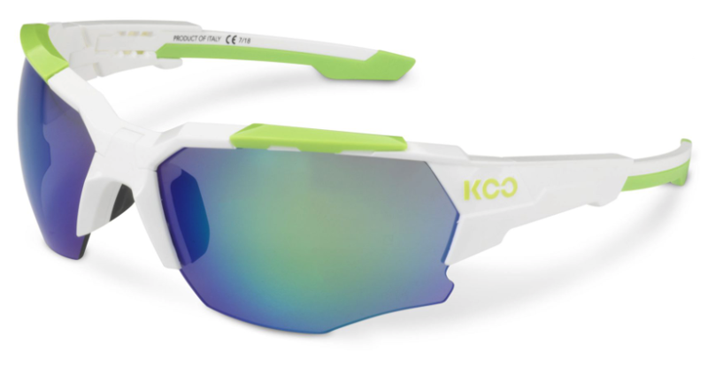 Koo ORION Cycling Sunglasses : White / Lime - Lime-1