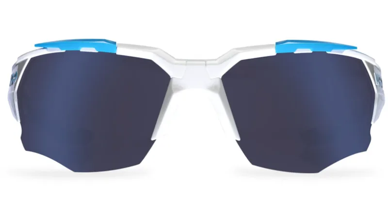 Koo ORION Cycling Sunglasses : White / Light Blue - Blue Night-2