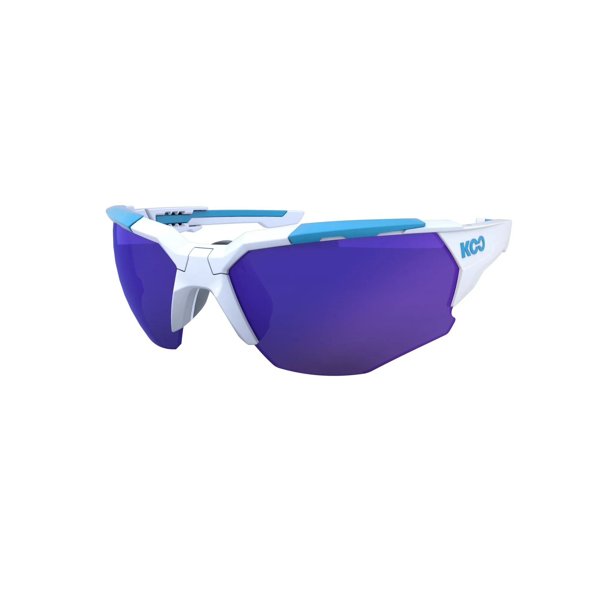 Koo ORION Cycling Sunglasses White Light Blue Blue Night
