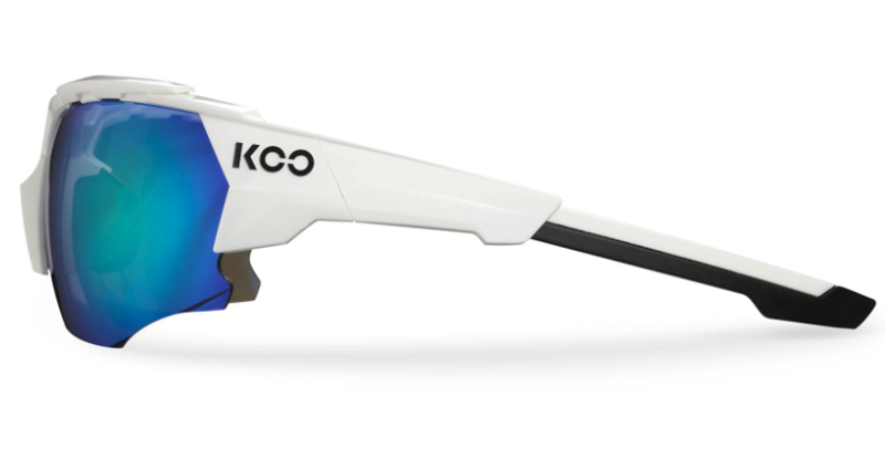 Koo ORION Cycling Sunglasses : White - Lime Green-2