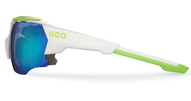Koo ORION Cycling Sunglasses : White / Lime - Lime-2