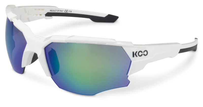 Koo ORION Cycling Sunglasses : White - Lime Green-1