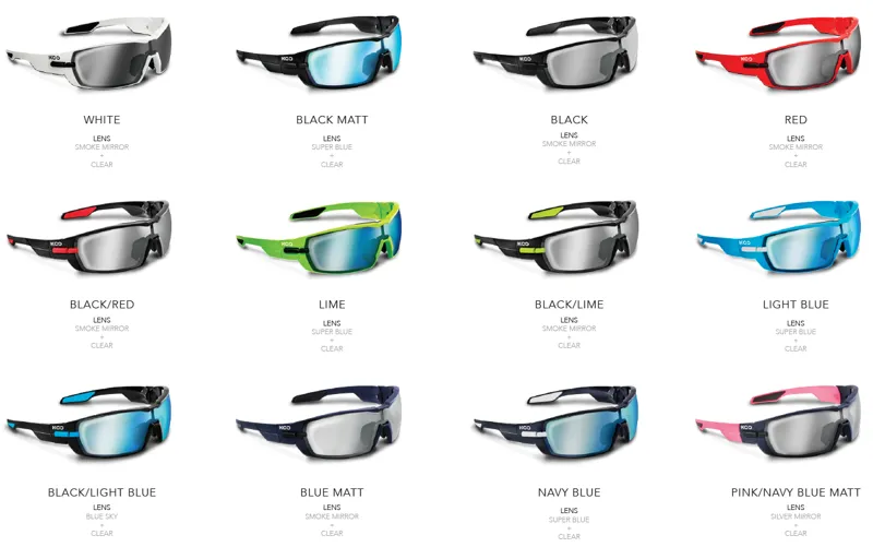 Koo OPEN Sunglasses: Black/Lime with Smoke Mirror Lens-3