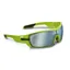 Koo OPEN Sunglasses: Lime with Super Blue Lens