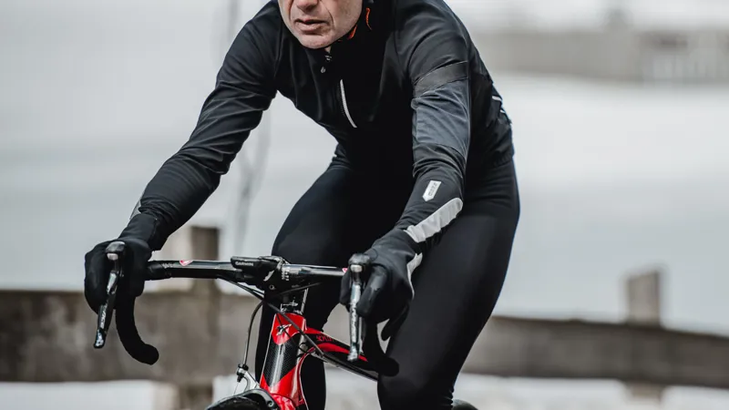 Q35.5 Dottore Hybrid Bib Tight in BLACK-2