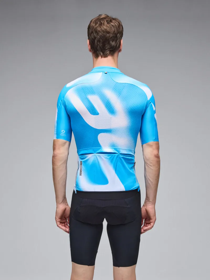 Q36.5 Gregarius PRO Jersey : BIG LOGO : MALIBU BLU-3