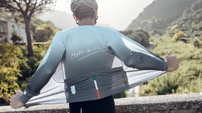 Q36.5 Made in Italy R2 Long Sleeve Cycling Jersey : OLIVE GREEN-5