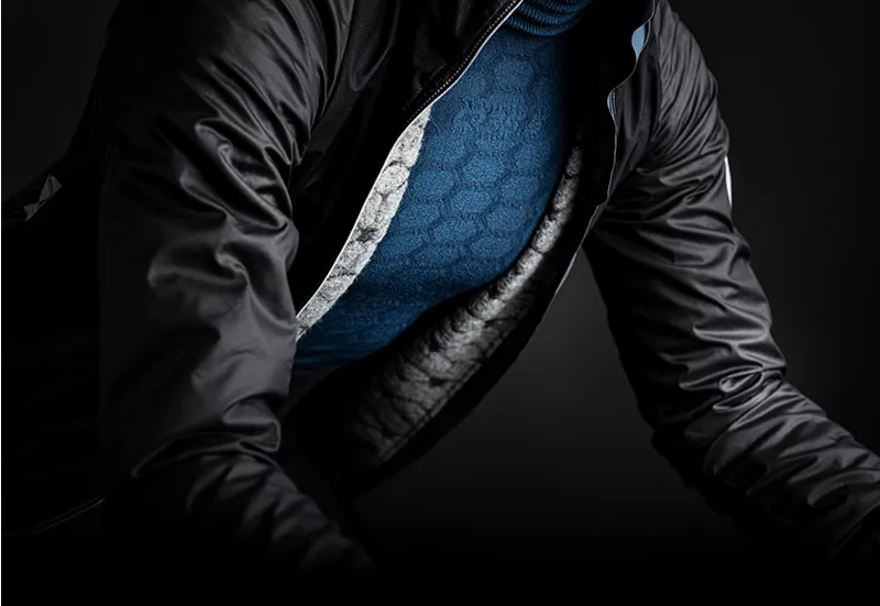 Q36.5 Mens Adventure Winter Cycling Jacket : BLACK Q36.5 Mens Adventure Winter Cycling Jacket : BLACK