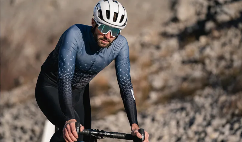 Q36.5 Y R2 Long Sleeve Cycling Jersey : Black-8