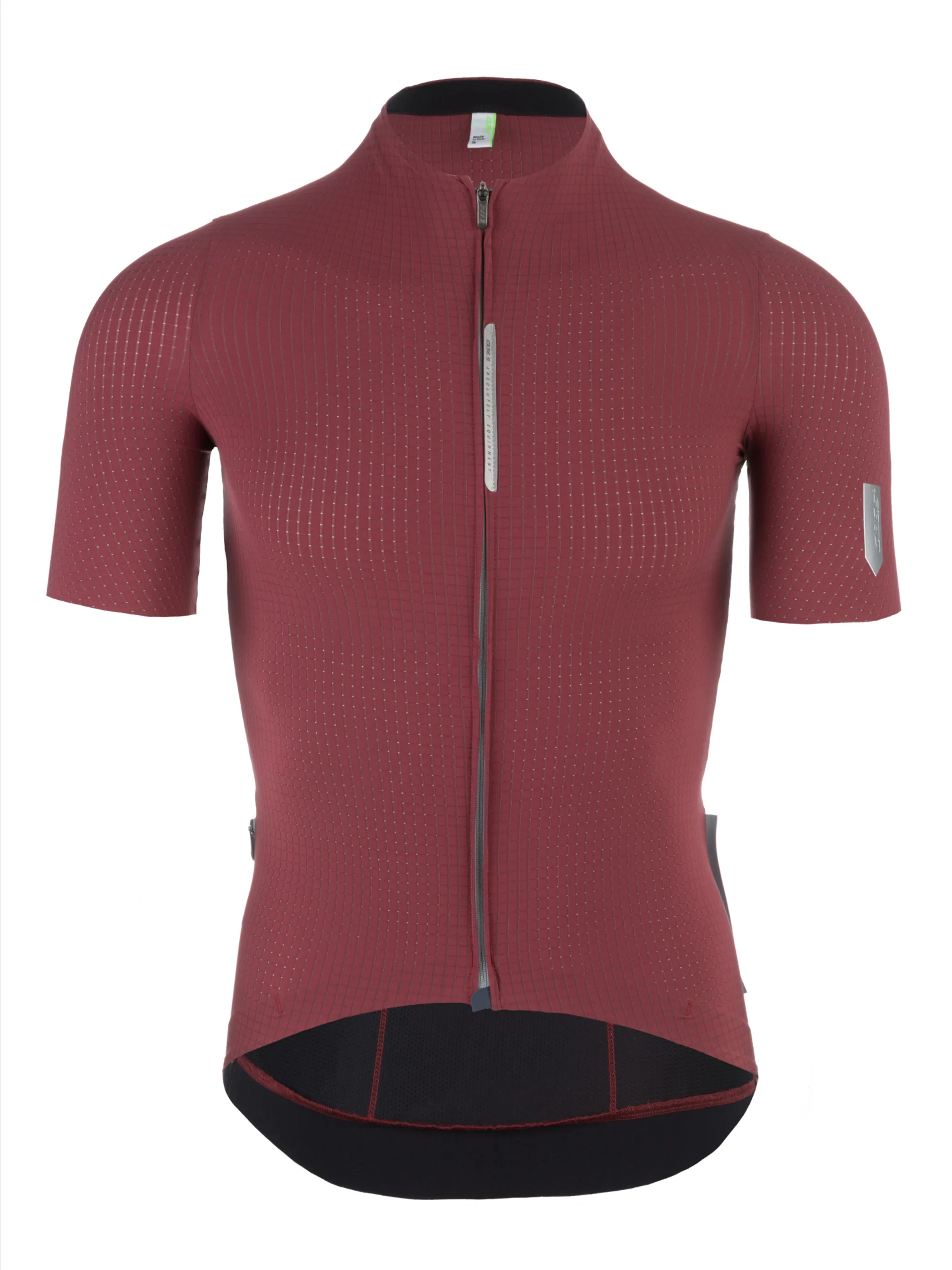 Q36.5 Pinstripe PRO Short Sleeve Cycling Jersey SIENA RED