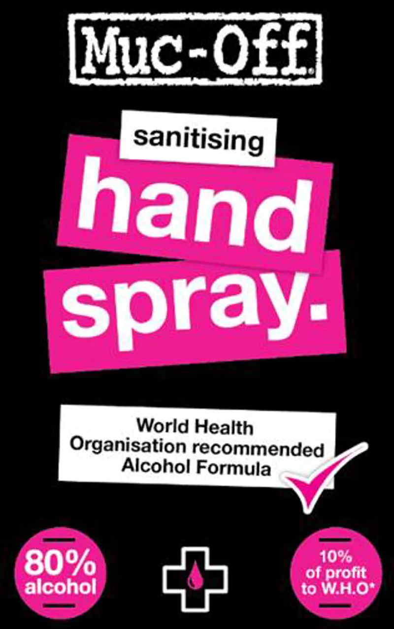 Muc-Off Antibacterial Sanitising Hand Gel 50ml-1