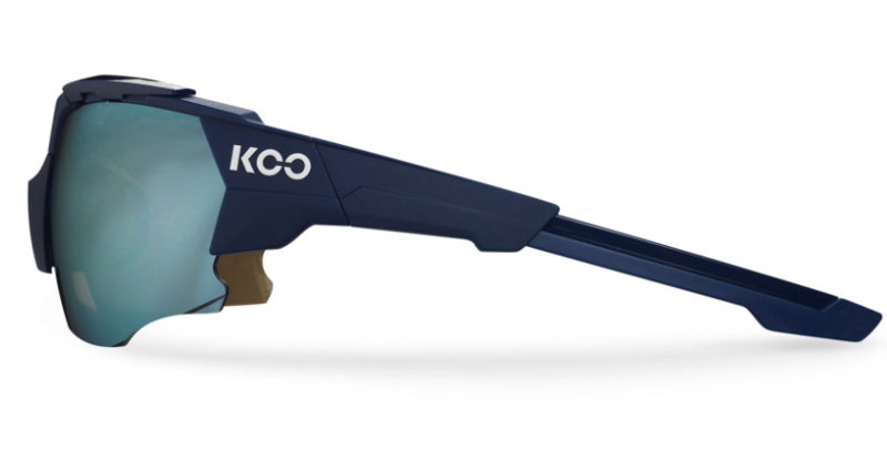 Koo ORION Cycling Sunglasses : Matte Dark Blue - Milky Blue-3
