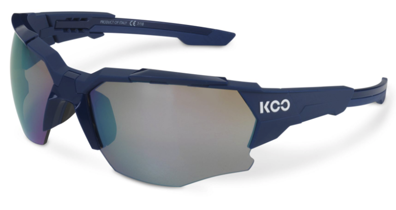 Koo ORION Cycling Sunglasses : Matte Dark Blue - Milky Blue-1