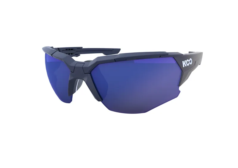 Koo ORION Cycling Sunglasses : Matte Dark Blue - Milky Blue