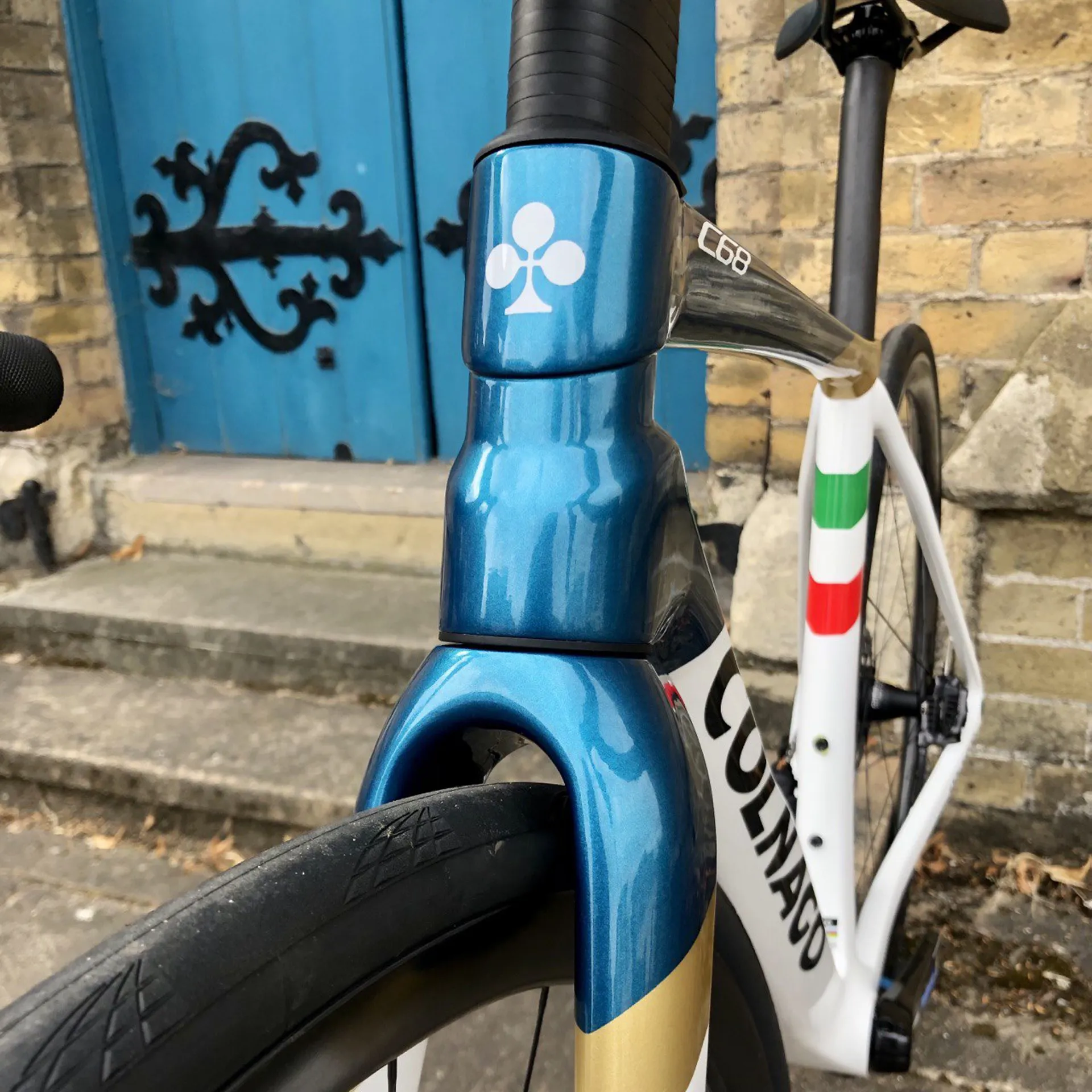Colnago C68 R Disc Carbon Road Frame Set : HRWP : Blue