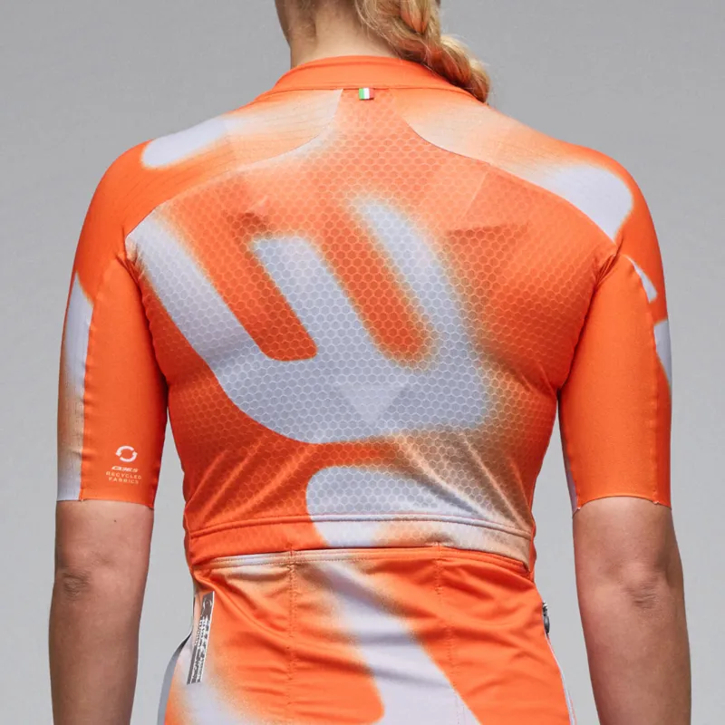 Q36.5 Gregarius PRO Jersey : BIG LOGO : POPPY ORANGE-4