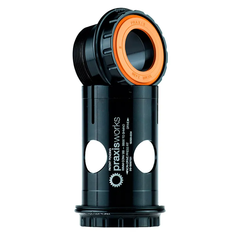 Praxis BB Converter : BB30/PF30 Shimano Road 68mm : Steel