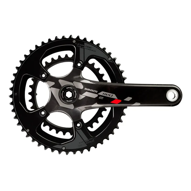 Praxis BUZZ Chainrings : STANDARD 53-39 : Black-1