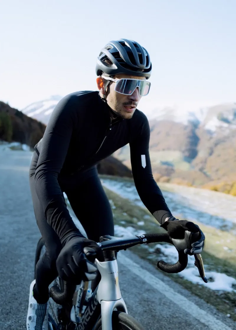 Q36.5 Dottore Hybrid Que Long Sleeve Jersey : BLACK-7