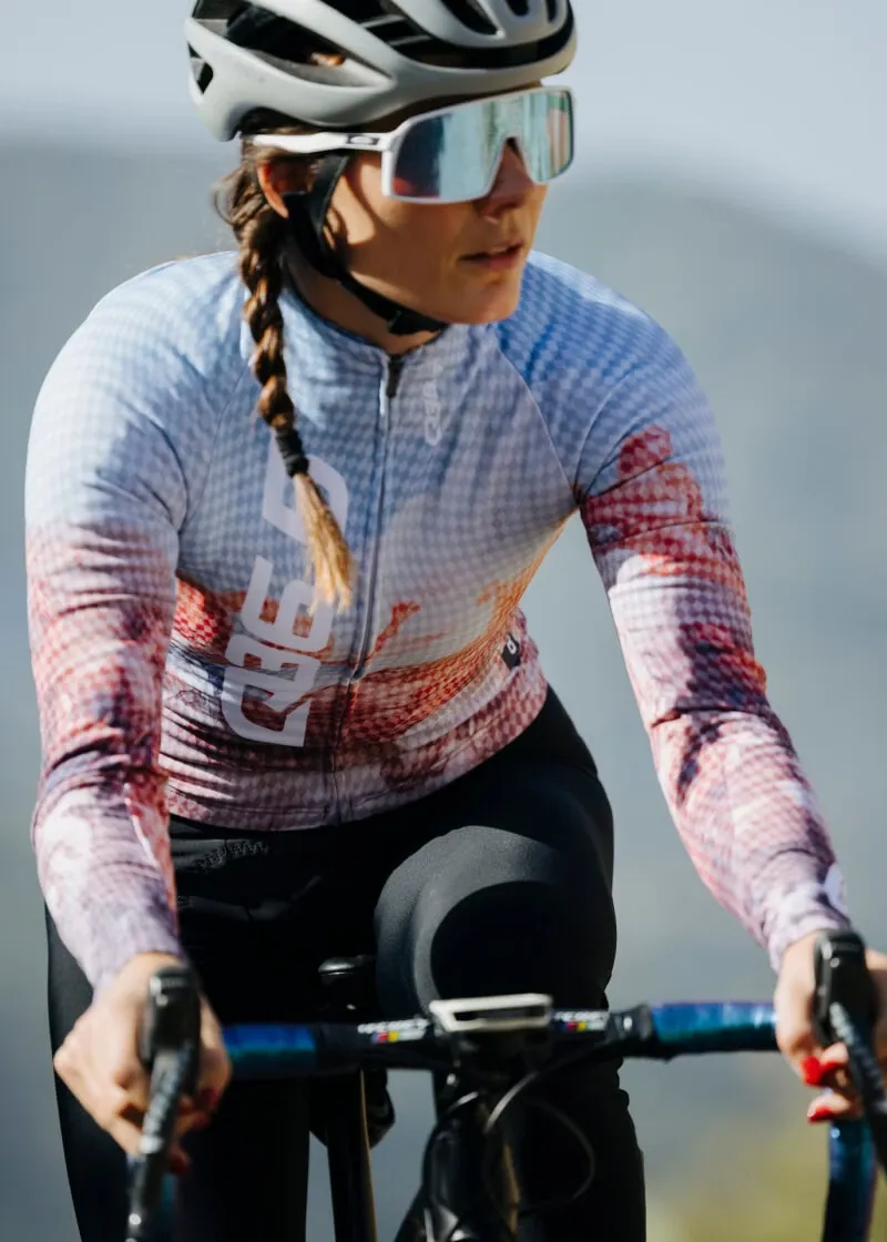 Q36.5 Womens Gregarius Hybrid Long Sleeve Jersey : FRESCO-4