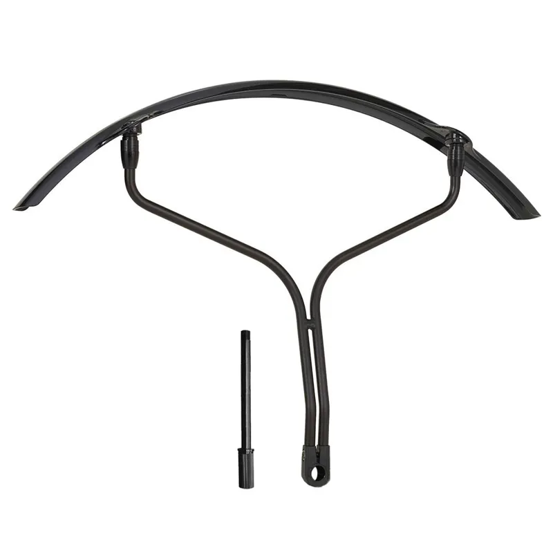 Quickguard Full Length Adjustable Mudguard : Disc : Black