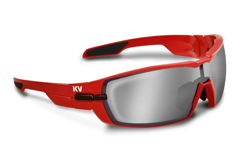 Koo OPEN Sunglasses : Red - Smoke Mirror : SMALL