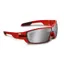 Koo OPEN Sunglasses: Red with Smoke Mirror Lens