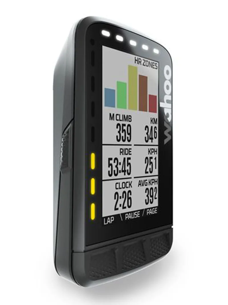 Wahoo Fitness ELEMNT ROAM Aerodynamic Colour GPS Cycling Computer-3
