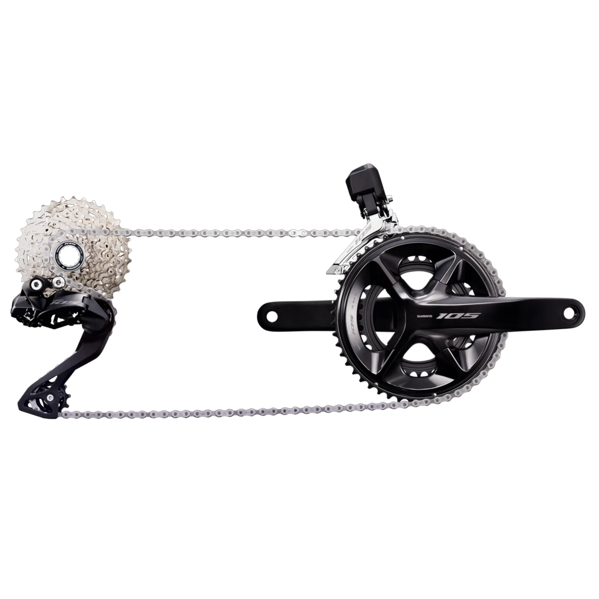 Shimano 105 groupset silver sales