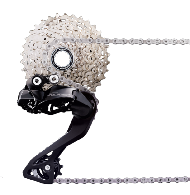 NEW Shimano R7100 105 Di2 12 Speed Groupset. -3