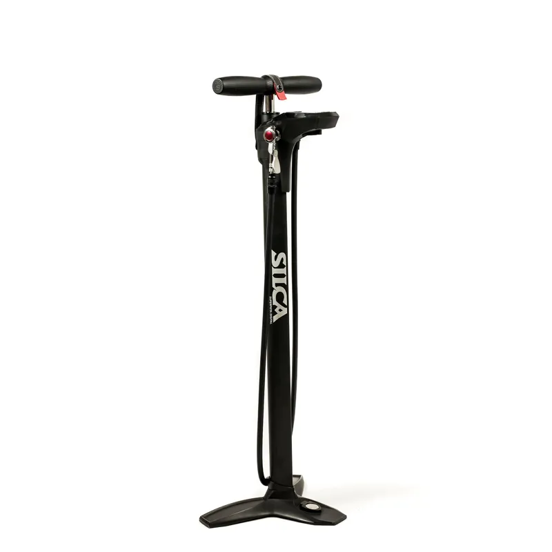 Silca SuperPista Digital Floor Pump : Black
