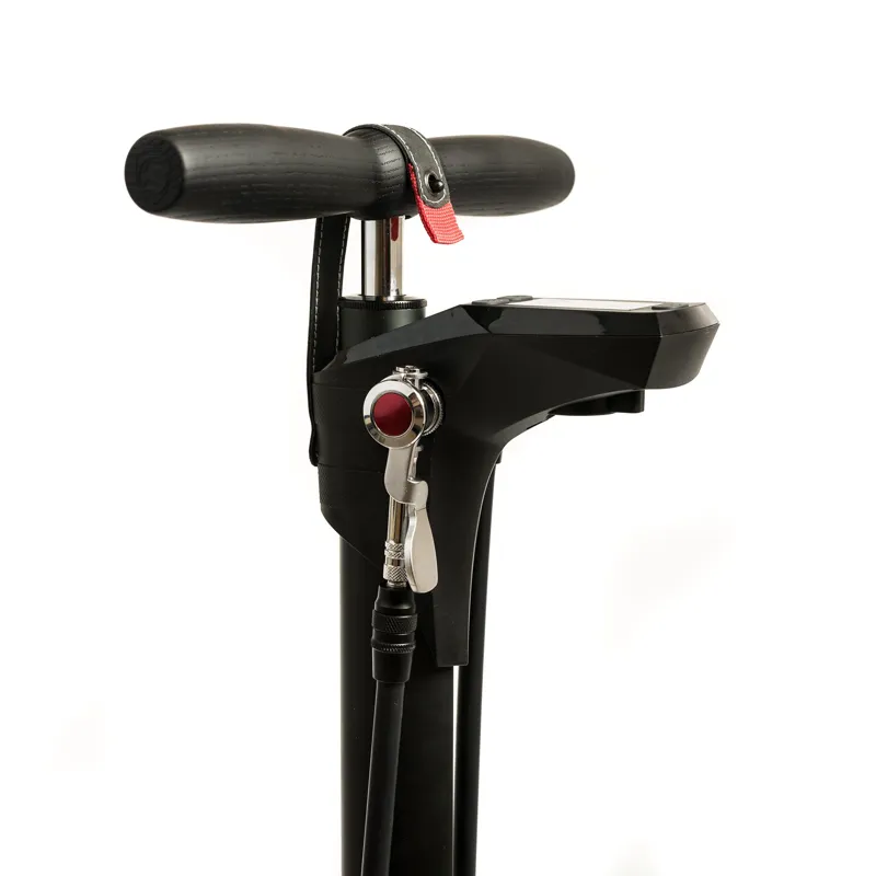 Silca SuperPista Digital Floor Pump : Black-2