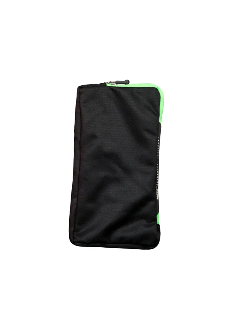 Q36.5 Smart Protector PLUS : Large Phone Protector : Black / Green-1