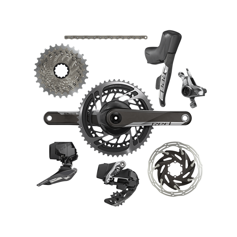Sram Red eTap AXS 2 x 12 Electronic Post Mount HRD Disc Groupset-1