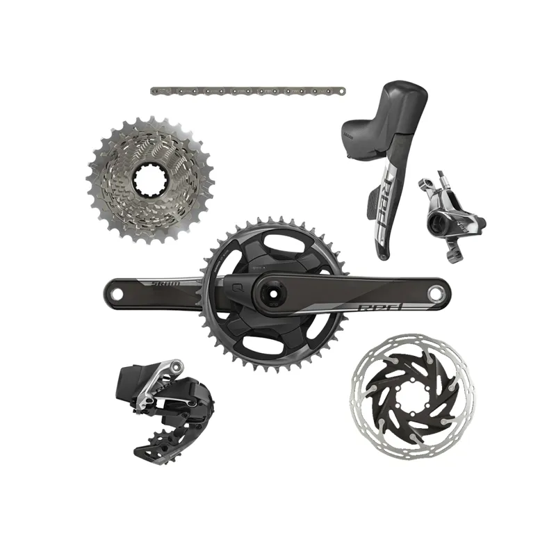 Sram Red eTap AXS 1x 12 Electronic Post Mount HRD Disc Groupset-1
