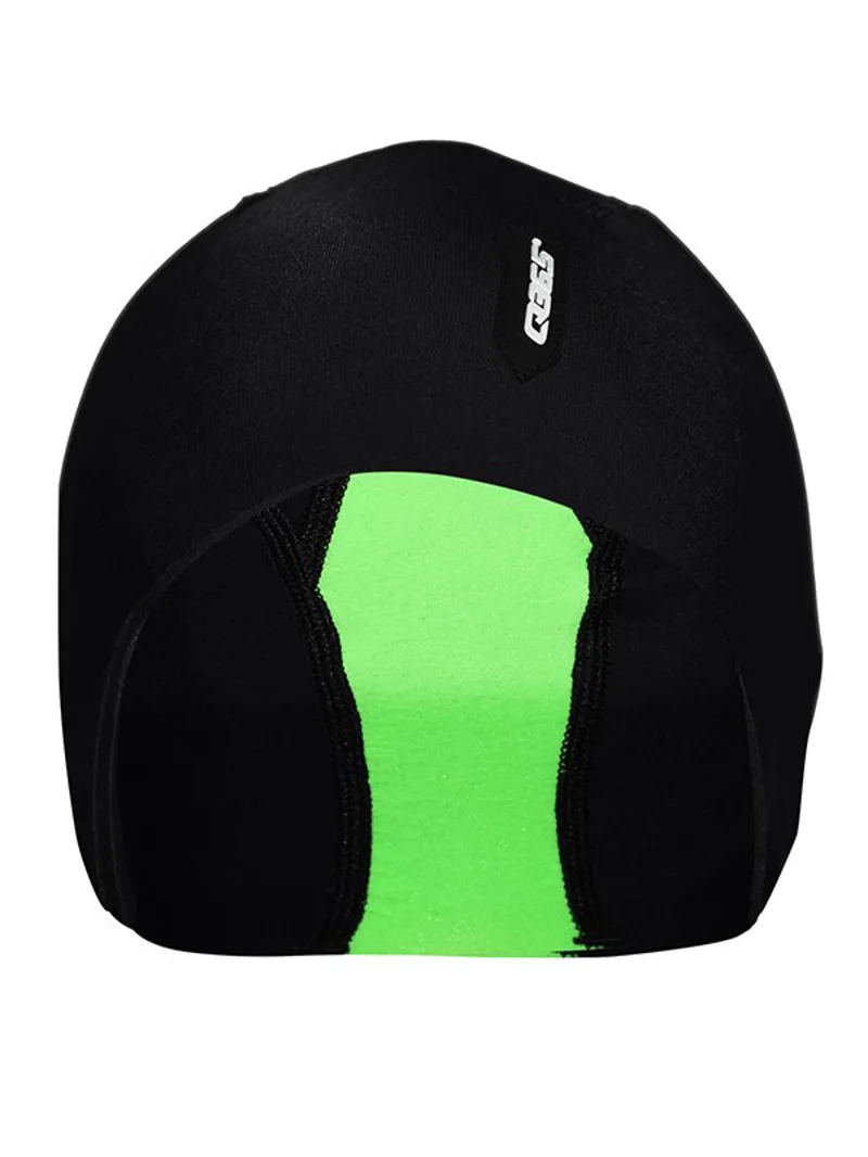 Q36.5 Sottocasco Cap : Fleece Cycling Skull Cap : Black-3
