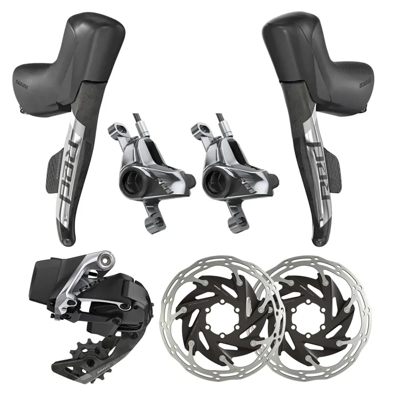 Sram Red eTap AXS 1x 12 Electronic Post Mount HRD Disc Groupset