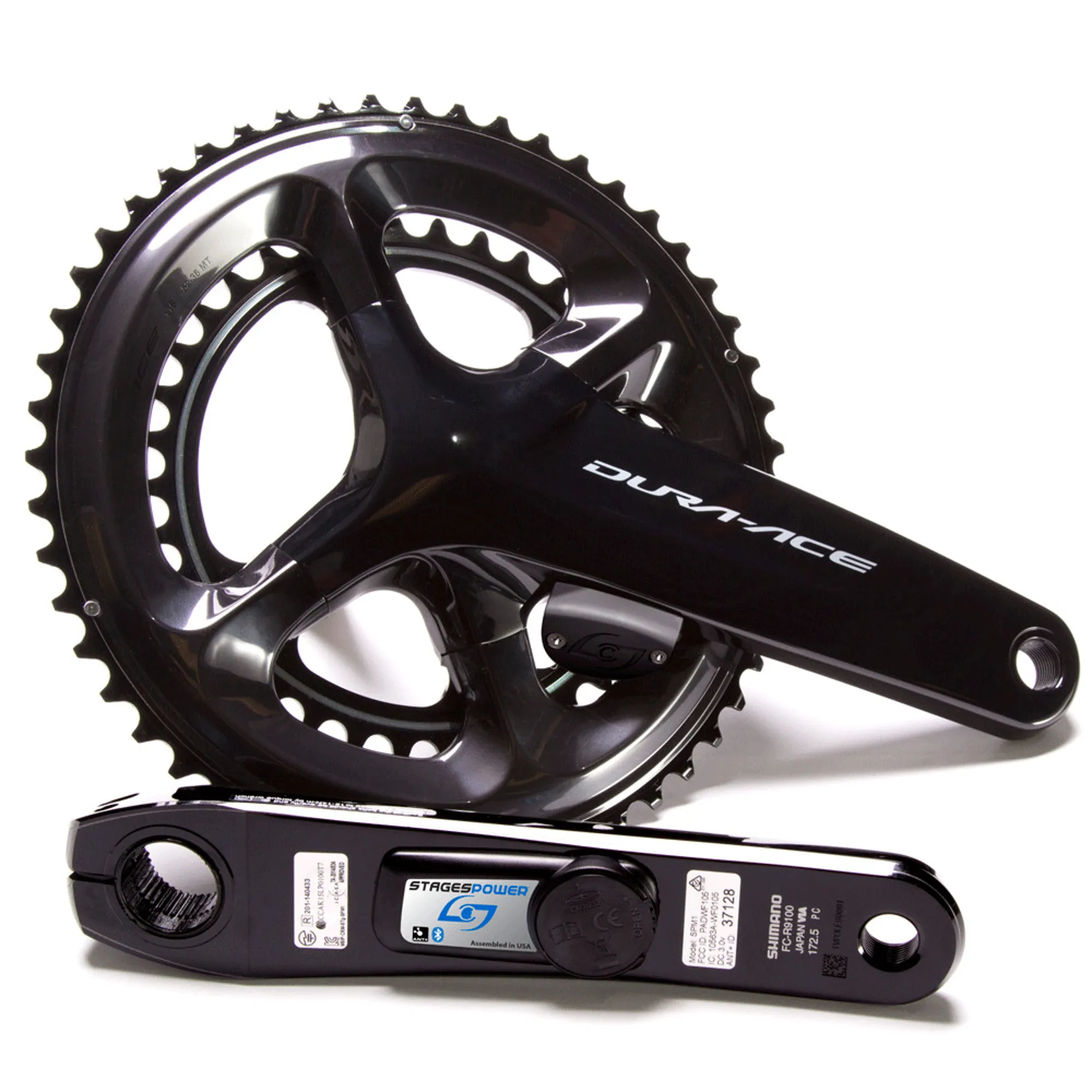 Stages Cycling Dura Ace LR R9100 Dual Sided Power Meter 50/34: Compact