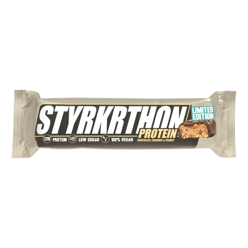 STYRKR Styrkrthon - Caramel Peanut and Chocolate Recovery Bar : SINGLE