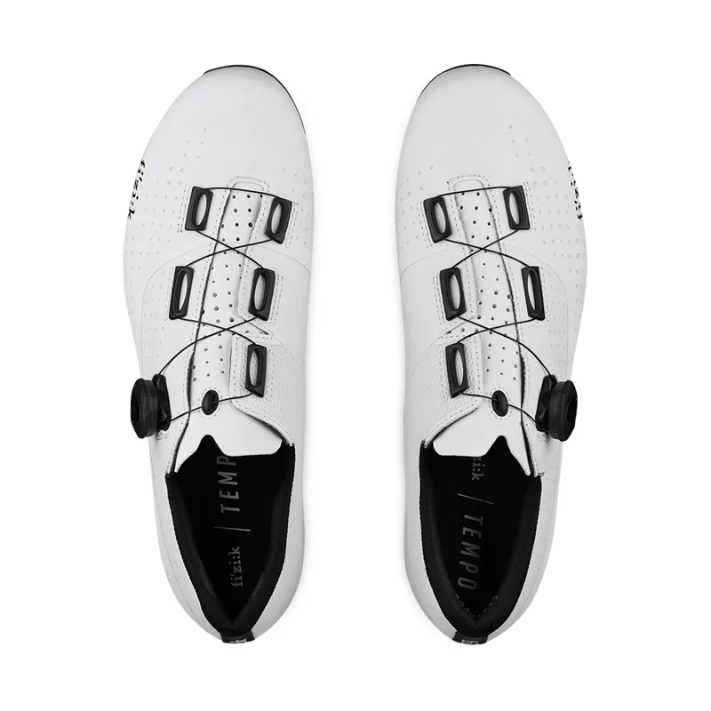 Fizik R4 Tempo Overcurve Road Cycling Shoes : White / White-1