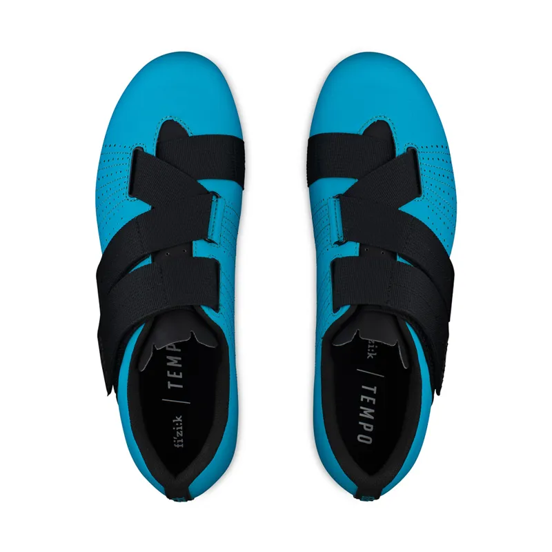 Fizik R5 Tempo Powerstrap Road Cycling Shoes : SKY Blue-1