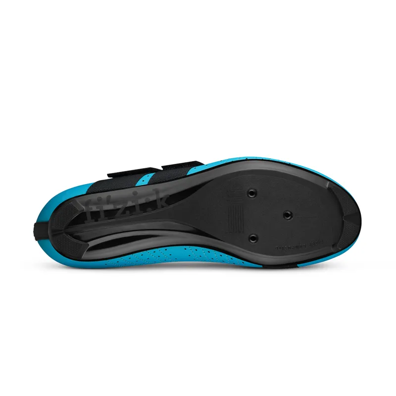 Fizik R5 Tempo Powerstrap Road Cycling Shoes : SKY Blue-6