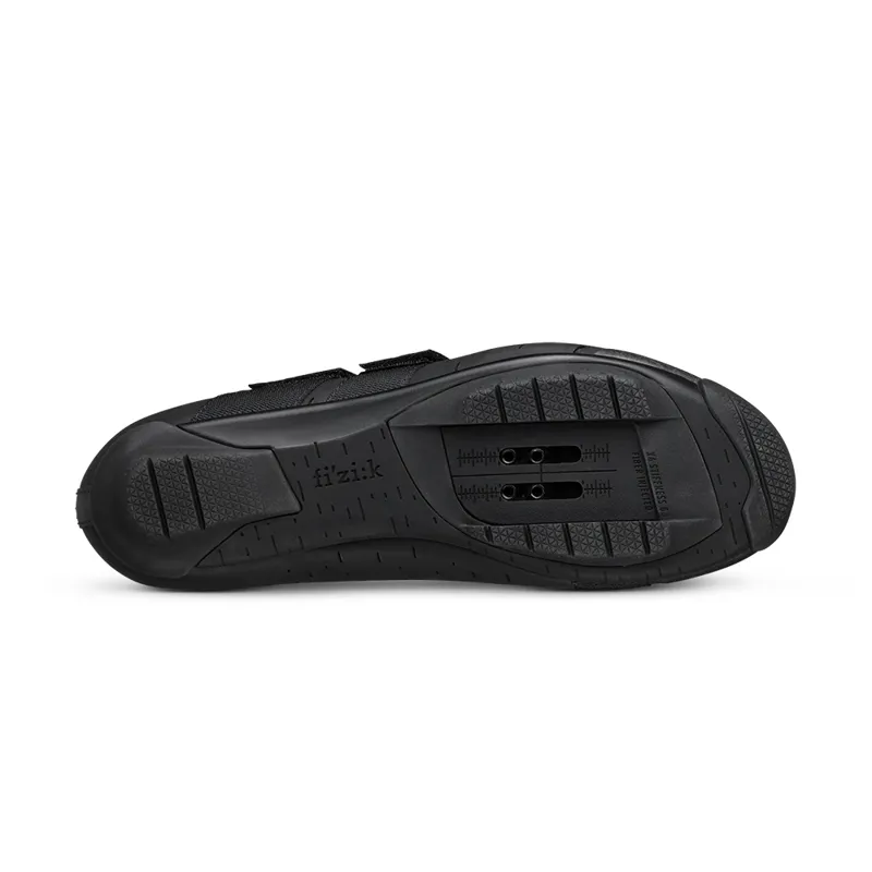 Fizik X4 TERRA Powerstrap Gravel / Adventure Shoes : Black / Black-3