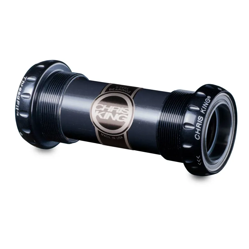 Chris King Threadfit 24 Bottom Bracket : BSA Thread : Black