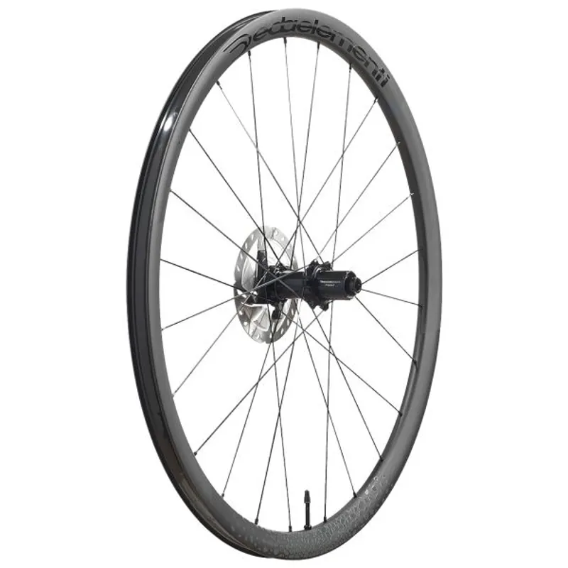Deda Elementi Trenta2 Gravel Disc Carbon Wheels : Polish On Black-3