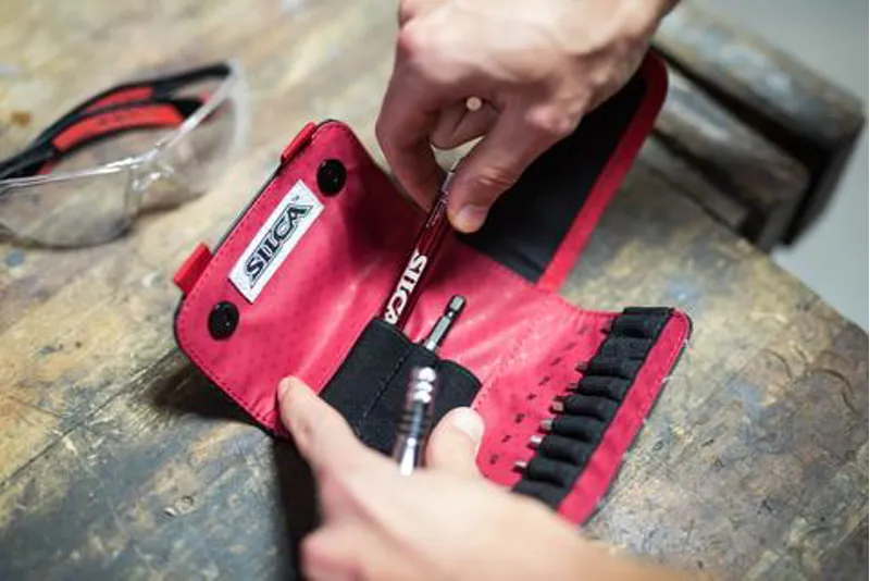 Silca T-Ratchet + Ti-Torque Kit : Multi Tool in Red-10