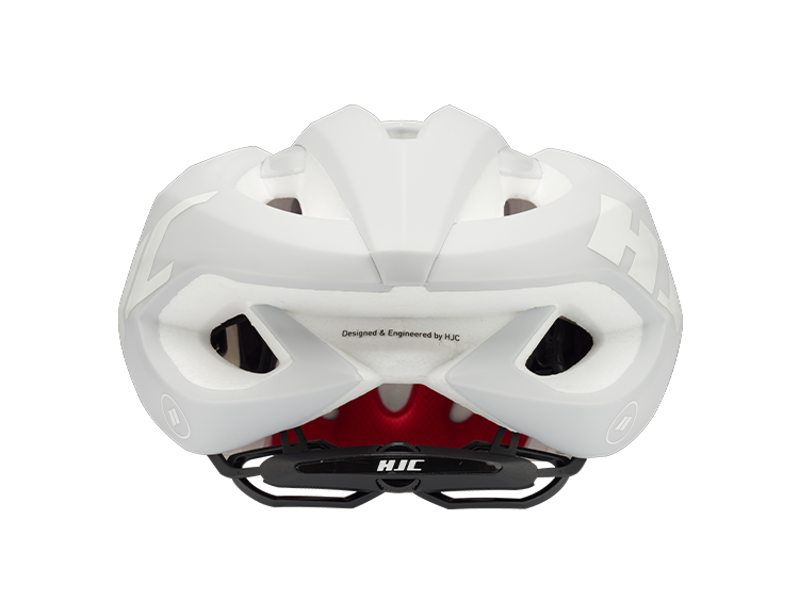 HJC VALECO Road Cycling Helmet : Matt Off-White / White-3