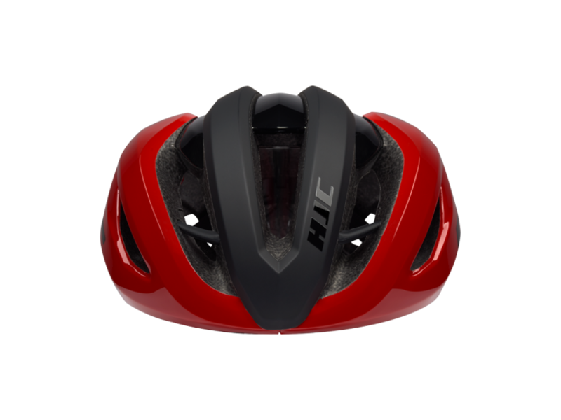 HJC VALECO Road Cycling Helmet : Gloss Red / Matt Black-3