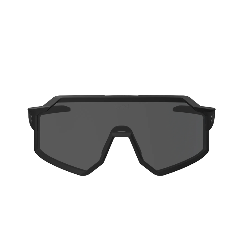 SunGod VULCANS FF Sunglasses : Matte Black with 8KO IRIS Smoke Lens-2